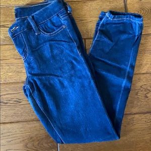 Dark super soft stretch jeggings. Size 3/26S